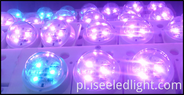 50mm DMX Pixel light clear cover